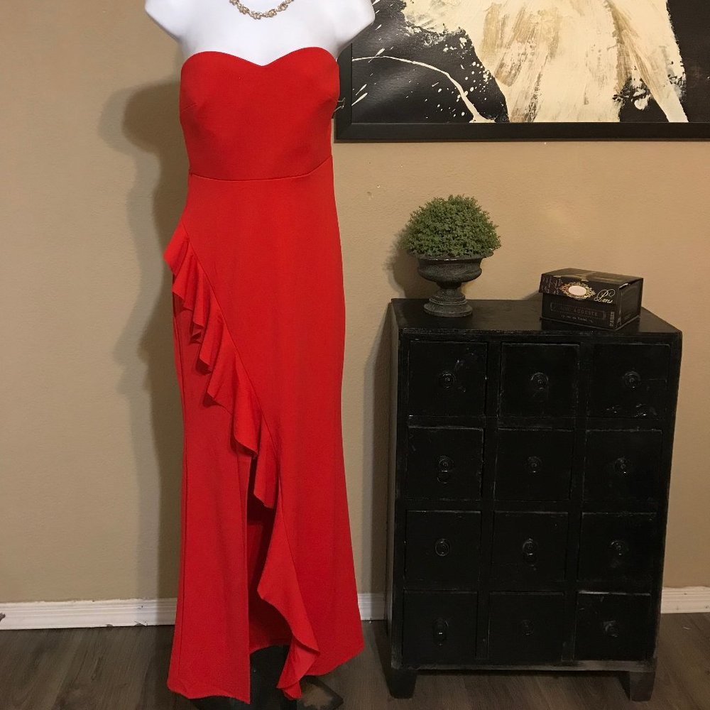 Sweet Storm Red long dress Sz M